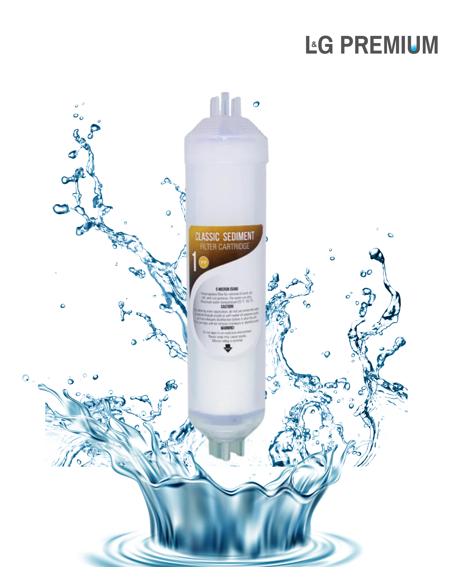 L&G Premium Su Arıtma Filtresi 3'lü Seti