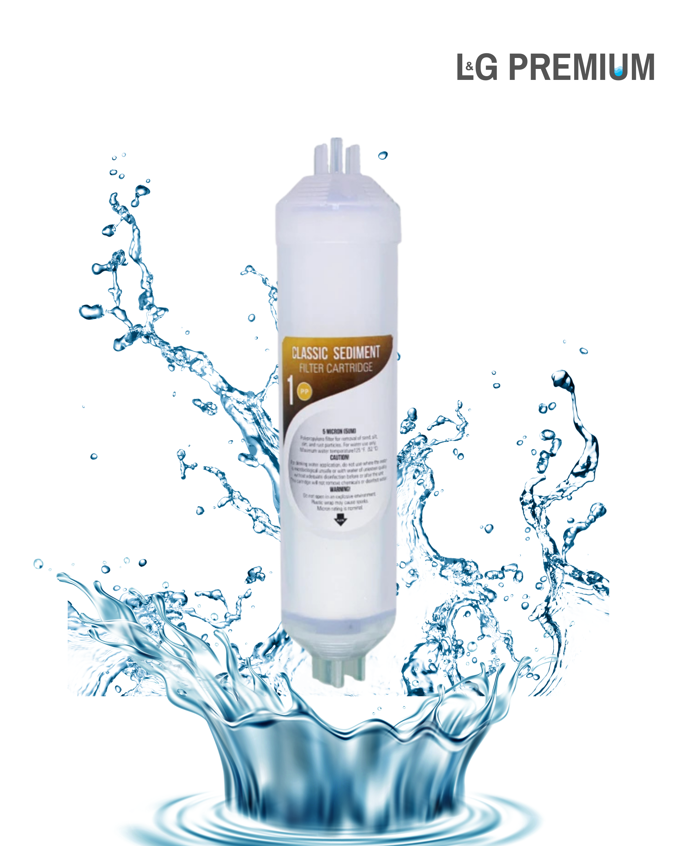 L&G Premium Su Arıtma Filtresi 3'lü Seti