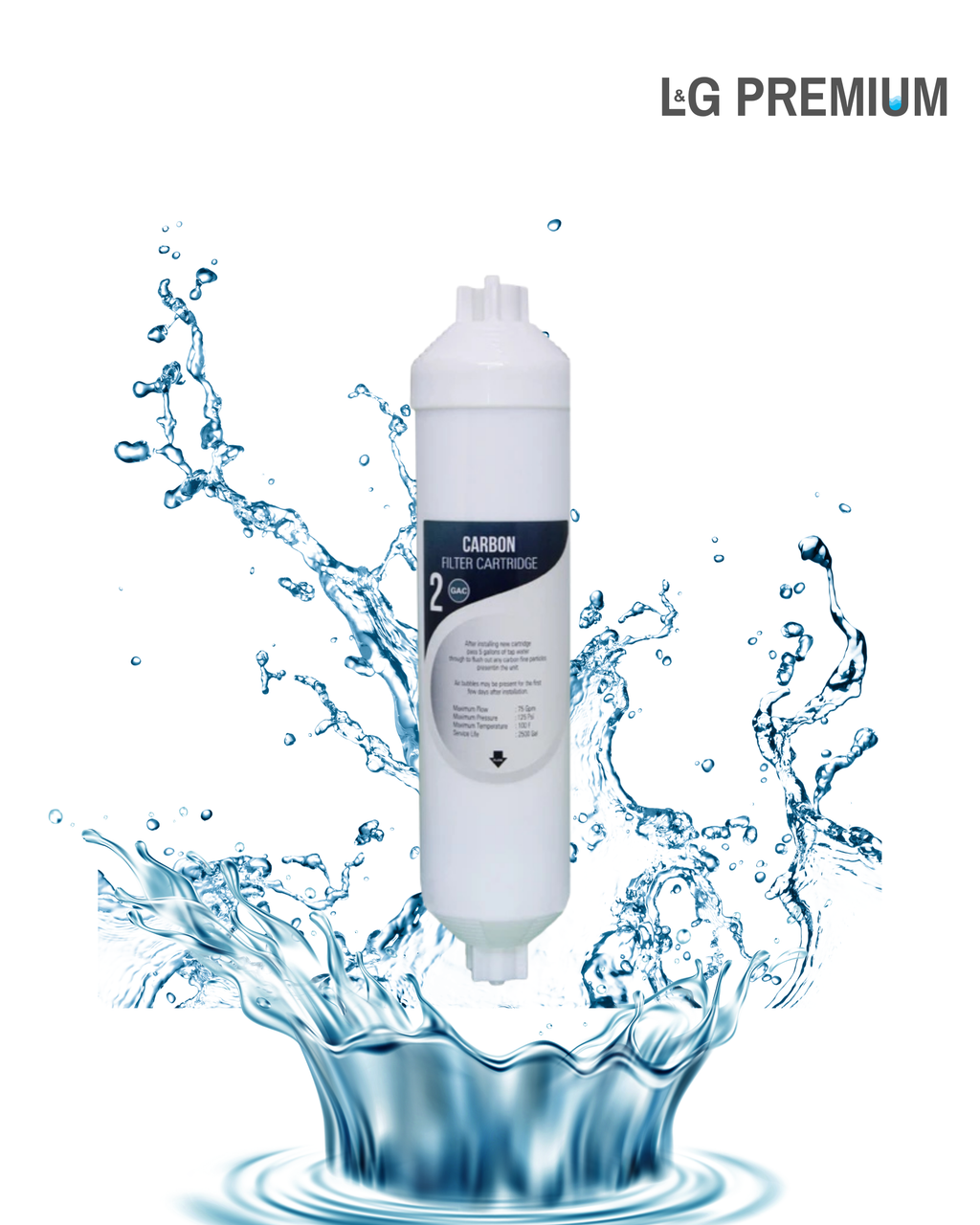 L&G Premium Su Arıtma Filtresi 3'lü Seti